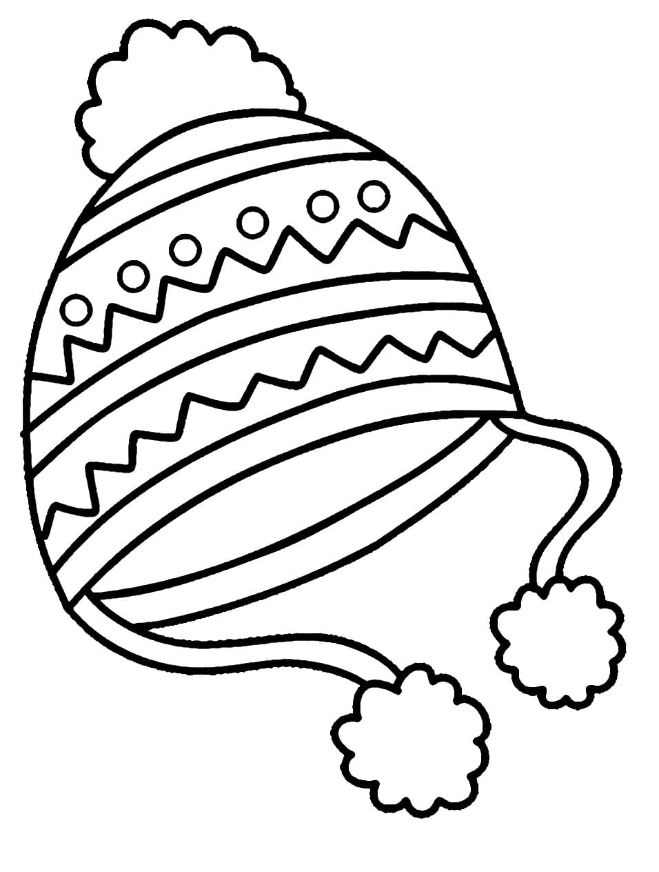 Free printable Hat coloring page #216138 from Objects collection
