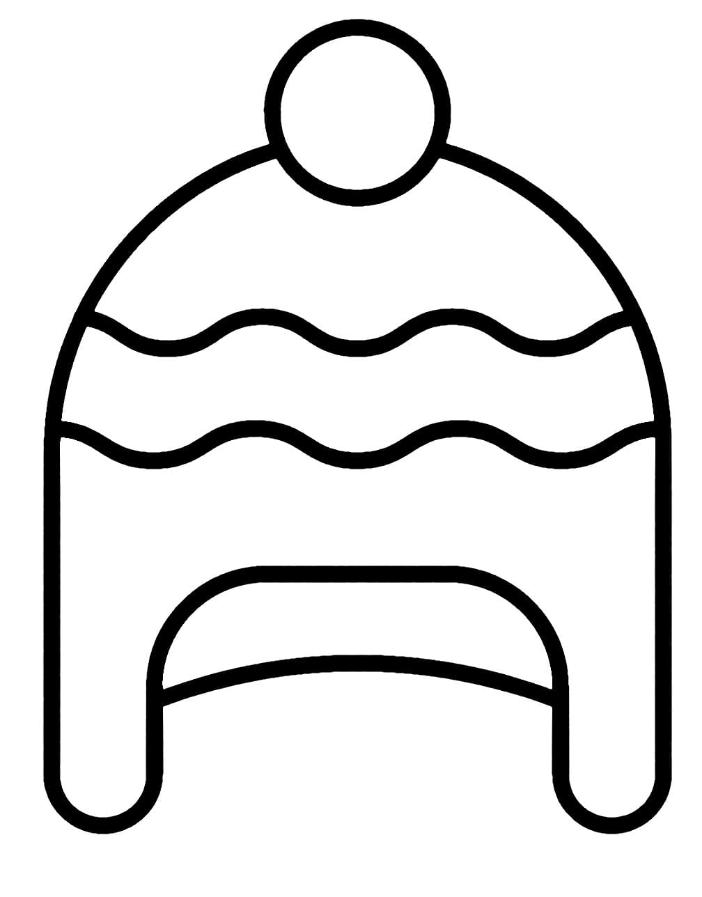 Free printable Hat coloring page #216140 from Objects collection