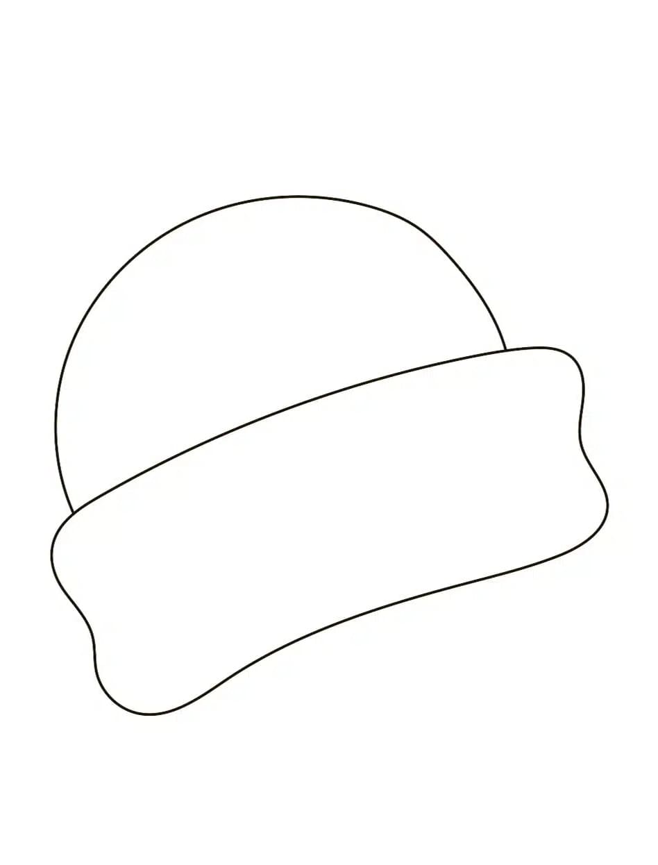 Free printable Hat coloring page #216161 from Objects collection