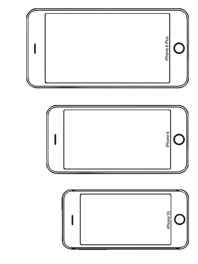 Free printable iPhone and iPad coloring page #191805 from Objects collection