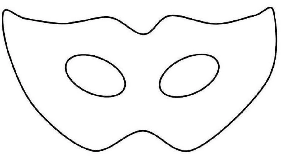 Free printable Mask coloring page #120589 from Objects collection
