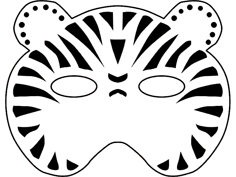 Free printable Mask coloring page #120660 from Objects collection
