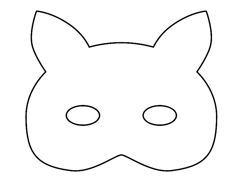 Free printable Mask coloring page #120679 from Objects collection