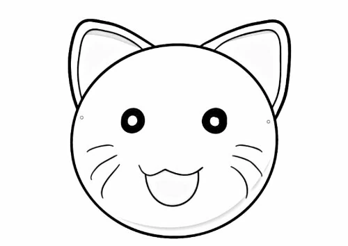 Free printable Mask coloring page #120779 from Objects collection