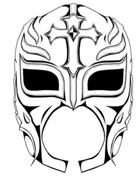 Free printable Mask coloring page #120788 from Objects collection