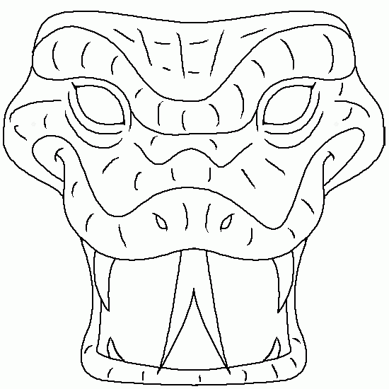 Free printable Mask coloring page #120808 from Objects collection