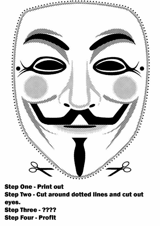 Free printable Mask coloring page #120854 from Objects collection