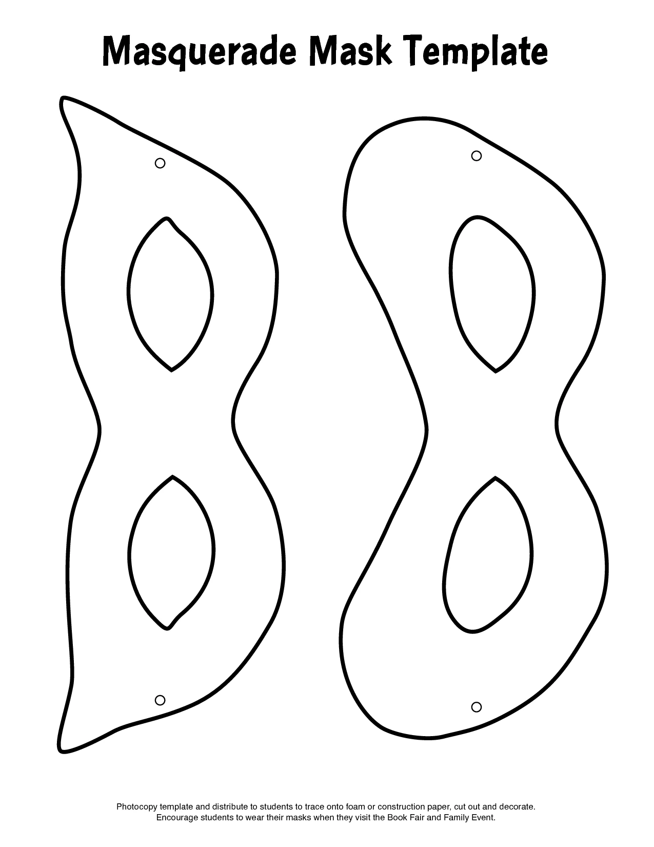 Free printable Mask coloring page #120869 from Objects collection