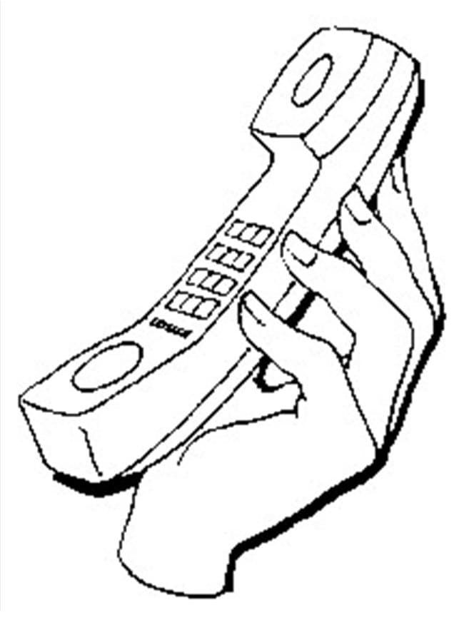 Free printable Phone coloring page #192593 from Objects collection