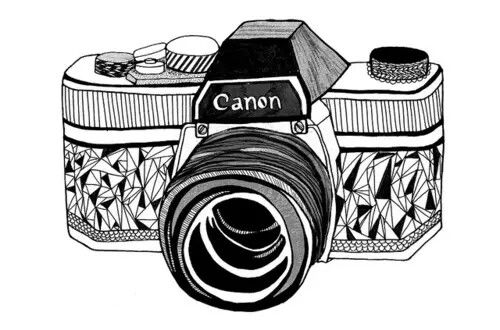 Free printable Photo camera coloring page #119783 from Objects collection