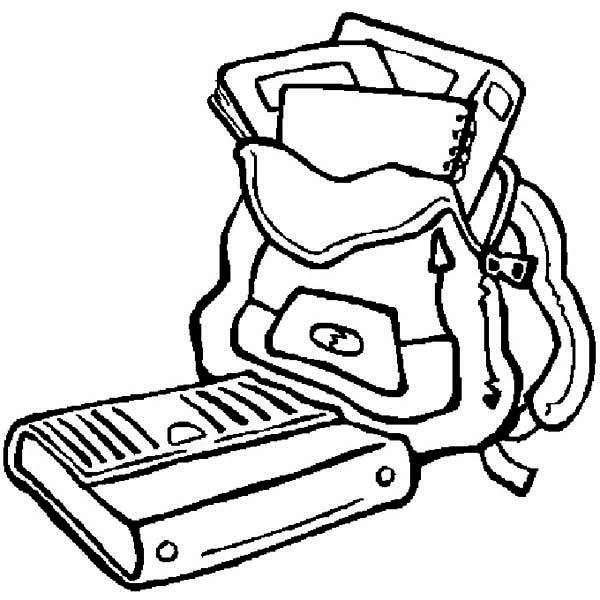 Free printable School equipment coloring page #118329 from Objects collection