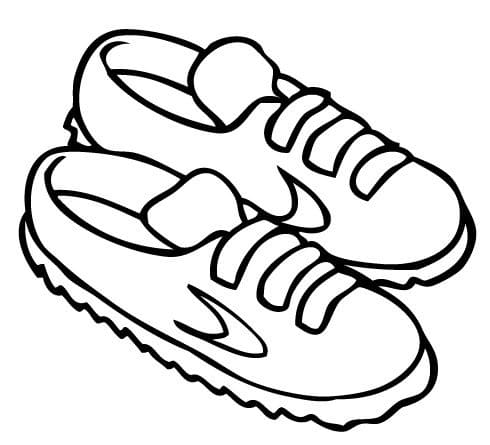 Free printable Shoe coloring page #211598 from Objects collection