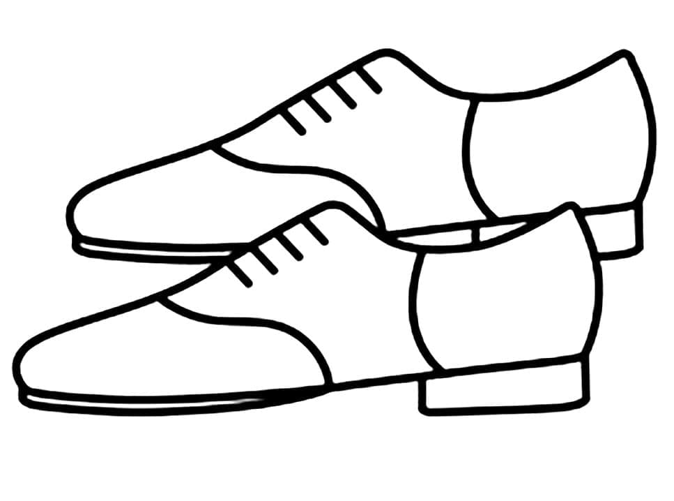 Free printable Shoe coloring page #211600 from Objects collection