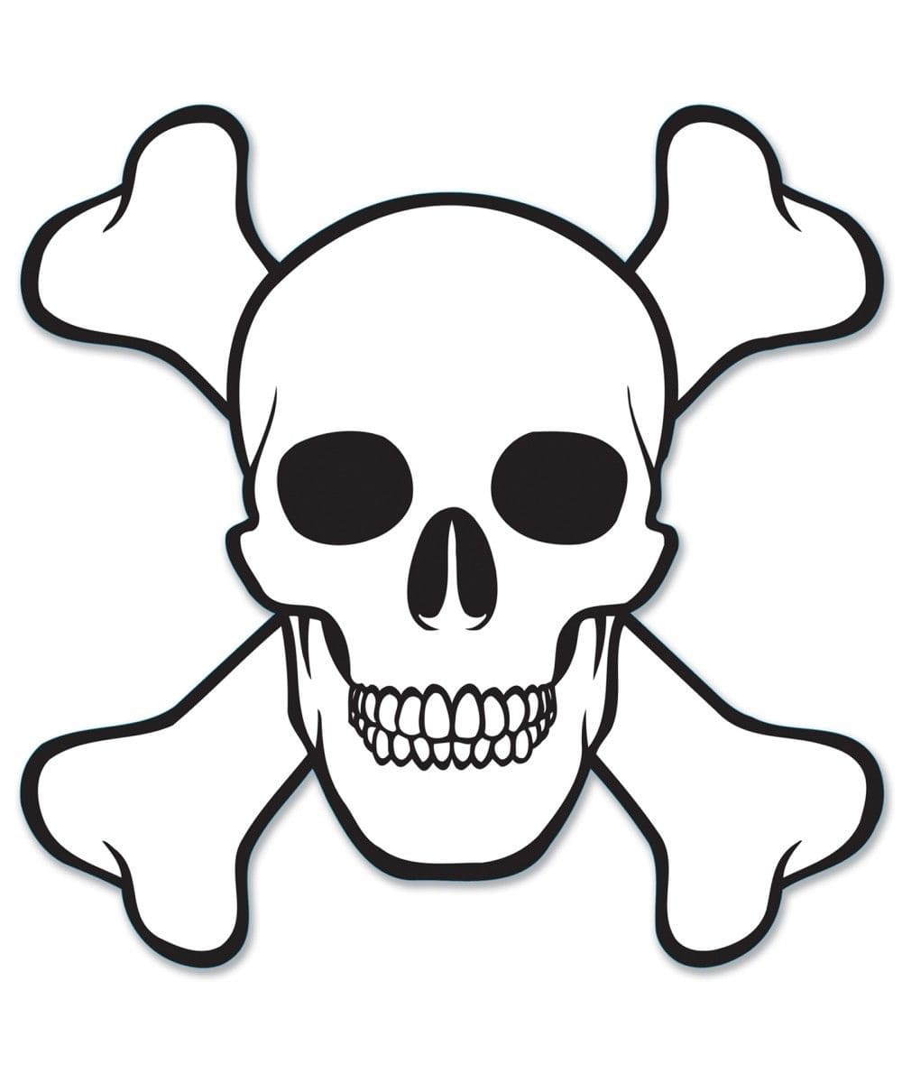 Free printable Skull coloring page #181141 from Objects collection