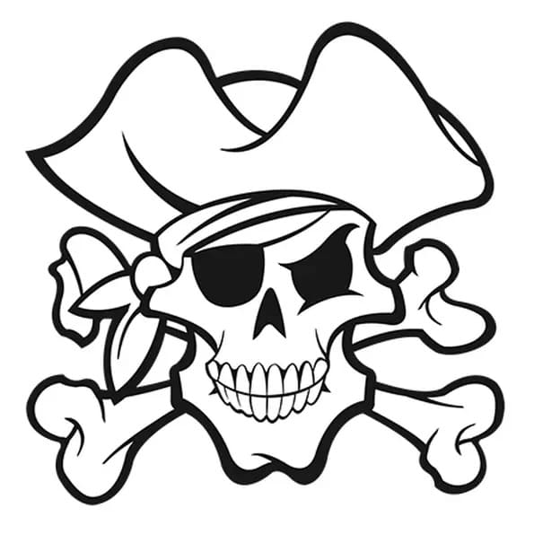 Free printable Skull coloring page #181144 from Objects collection