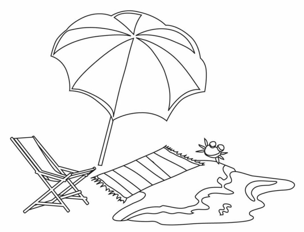 Free printable Umbrella coloring page #172712 from Objects collection