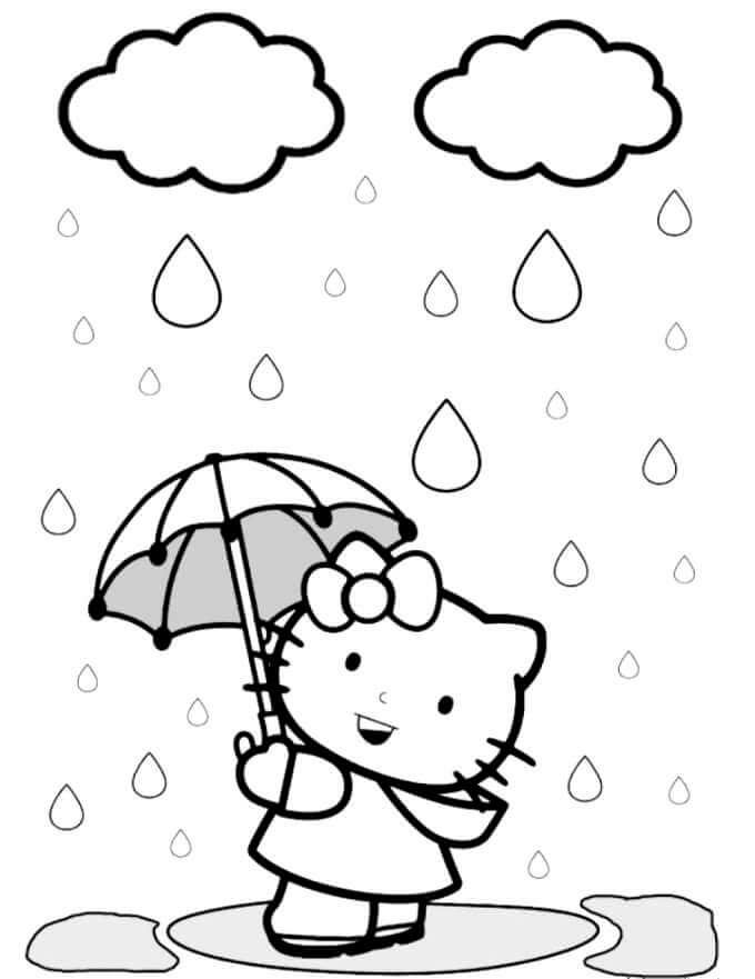 Free printable Umbrella coloring page #172728 from Objects collection