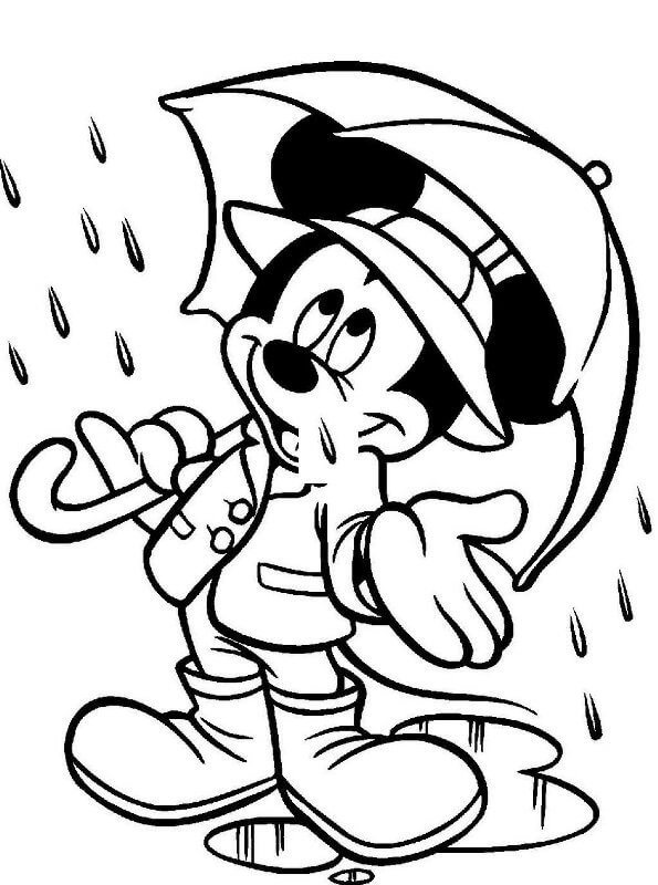 Free printable Umbrella coloring page #172750 from Objects collection