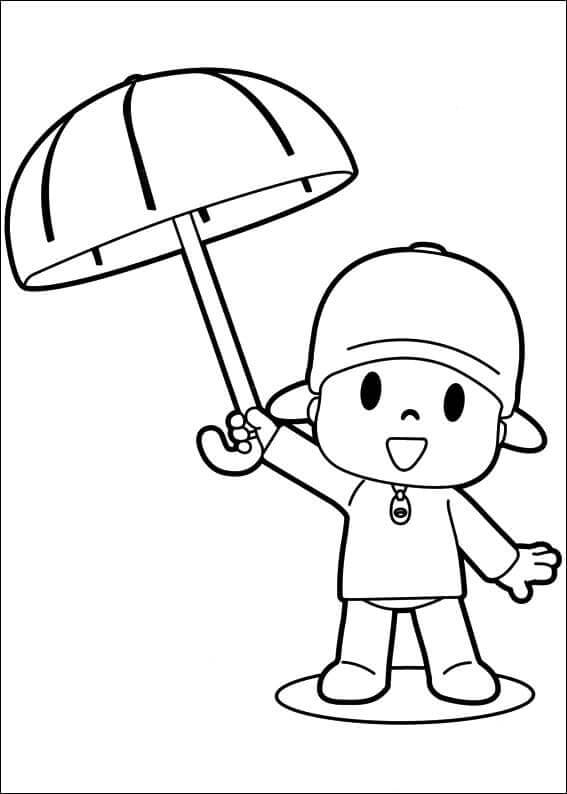 Free printable Umbrella coloring page #172757 from Objects collection