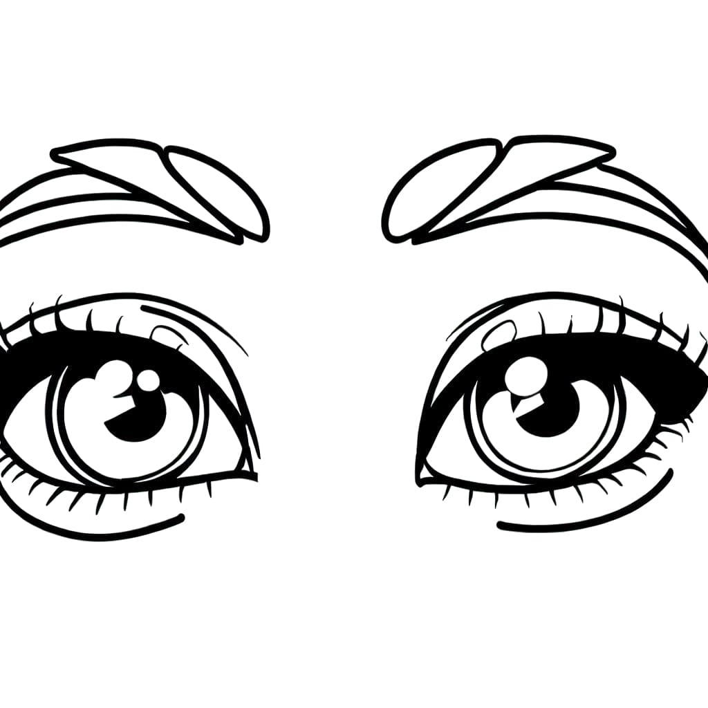 Free printable Eyes coloring page #201265 from Others collection