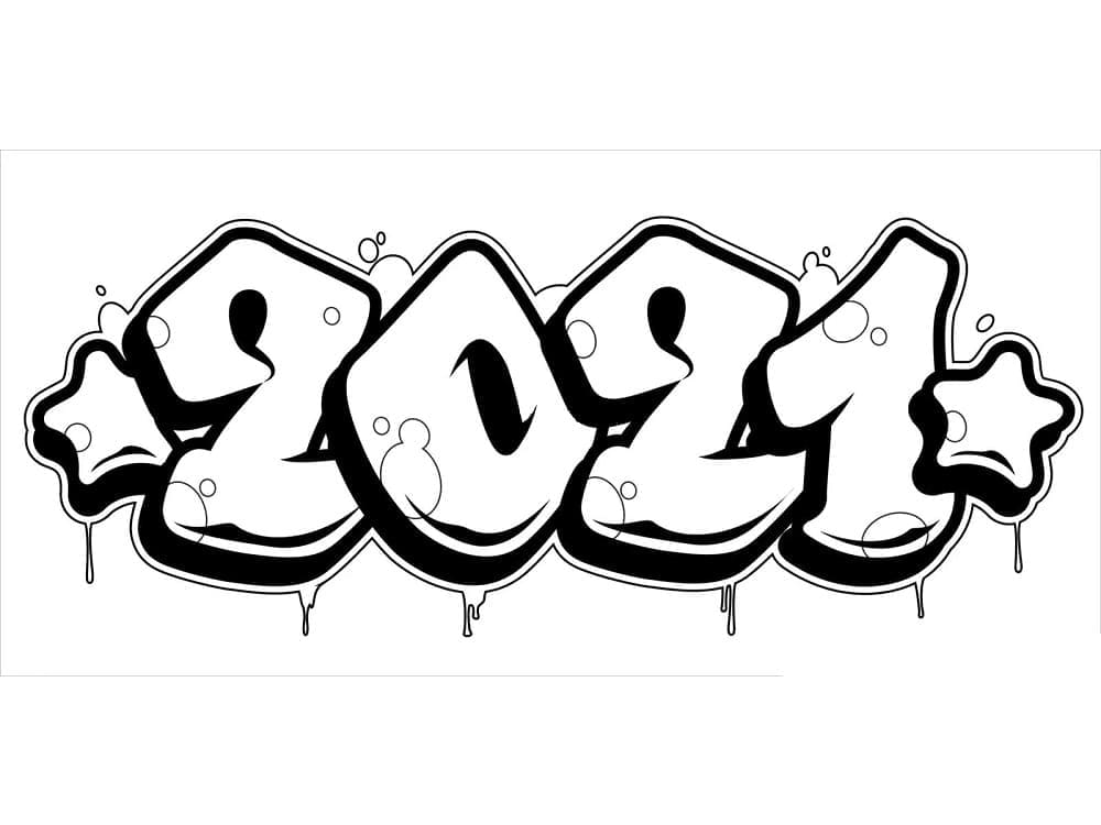 Free printable Graffiti coloring page #192197 from Others collection