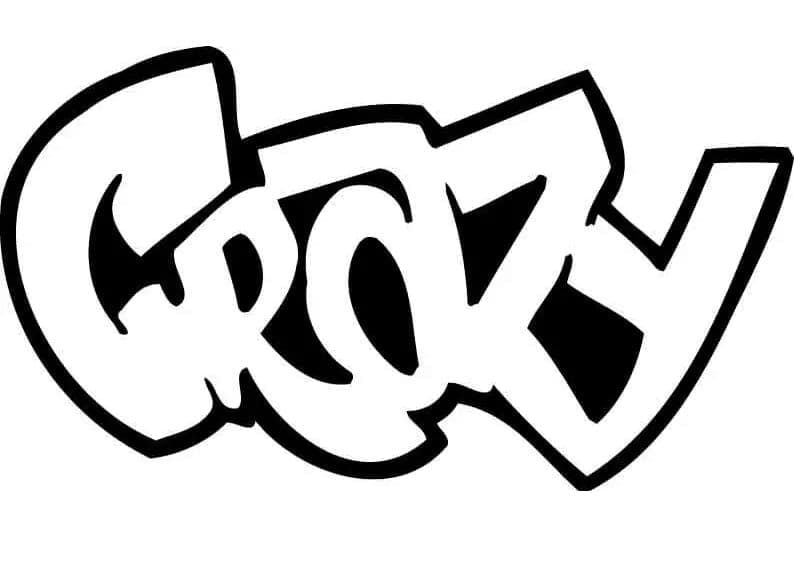 Free printable Graffiti coloring page #192206 from Others collection