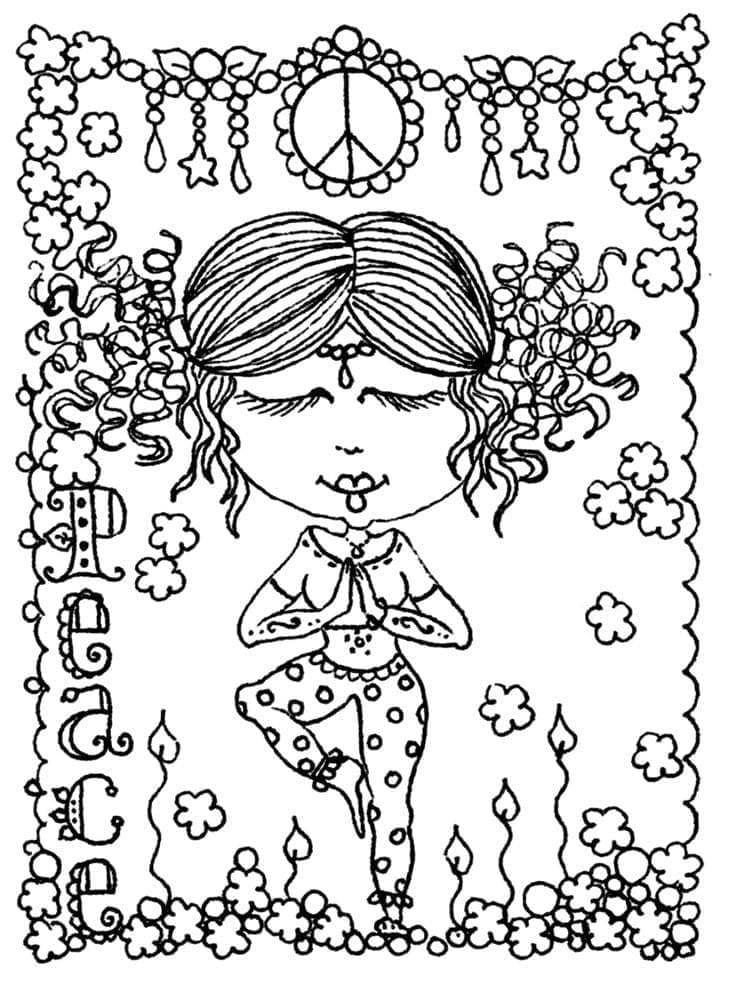 Free printable Peace coloring page #210645 from Others collection