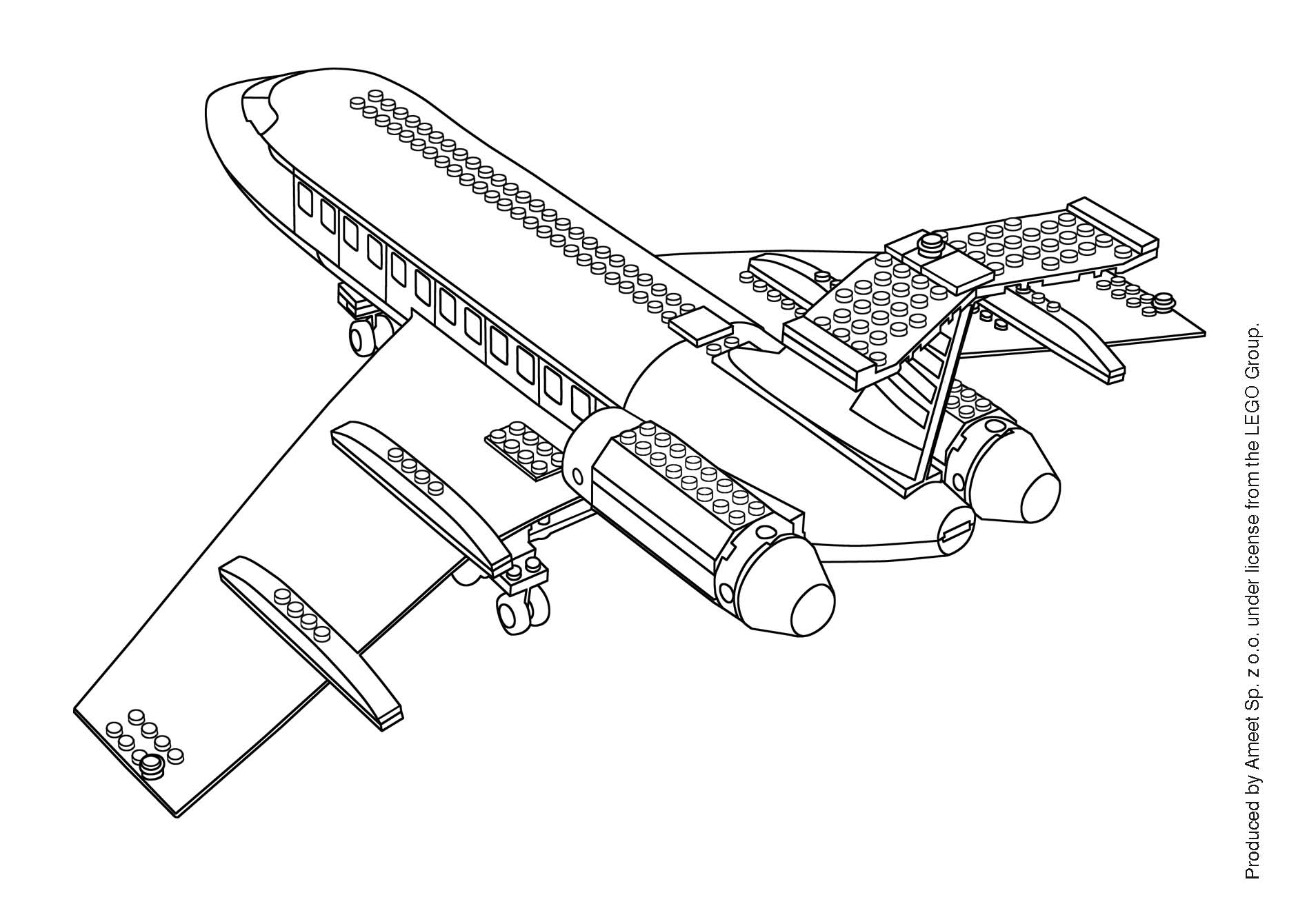 Free printable Plane coloring page #134841 from Transportation collection