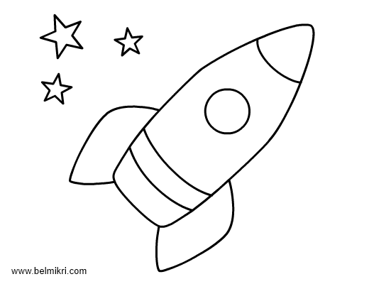 Free printable Rocket coloring page #140054 from Transportation collection