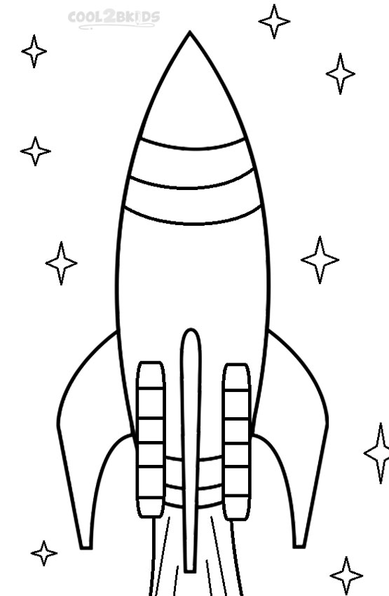 Free printable Rocket coloring page #140069 from Transportation collection