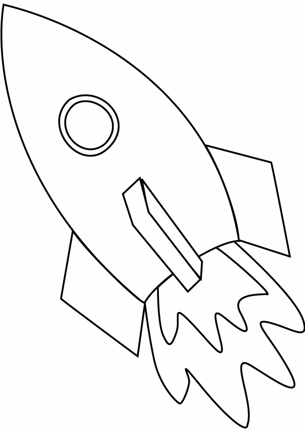 Free printable Rocket coloring page #140072 from Transportation collection
