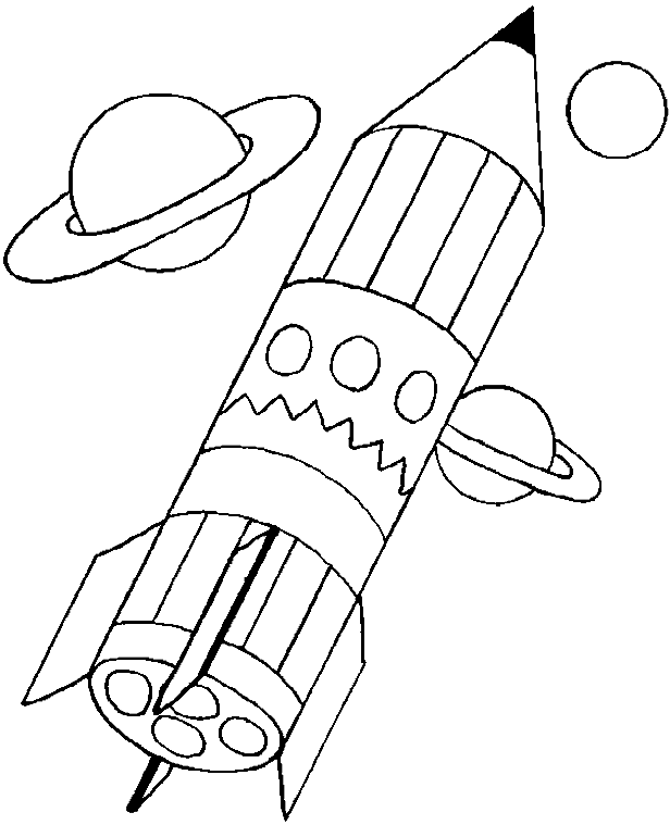 Free printable Rocket coloring page #140075 from Transportation collection