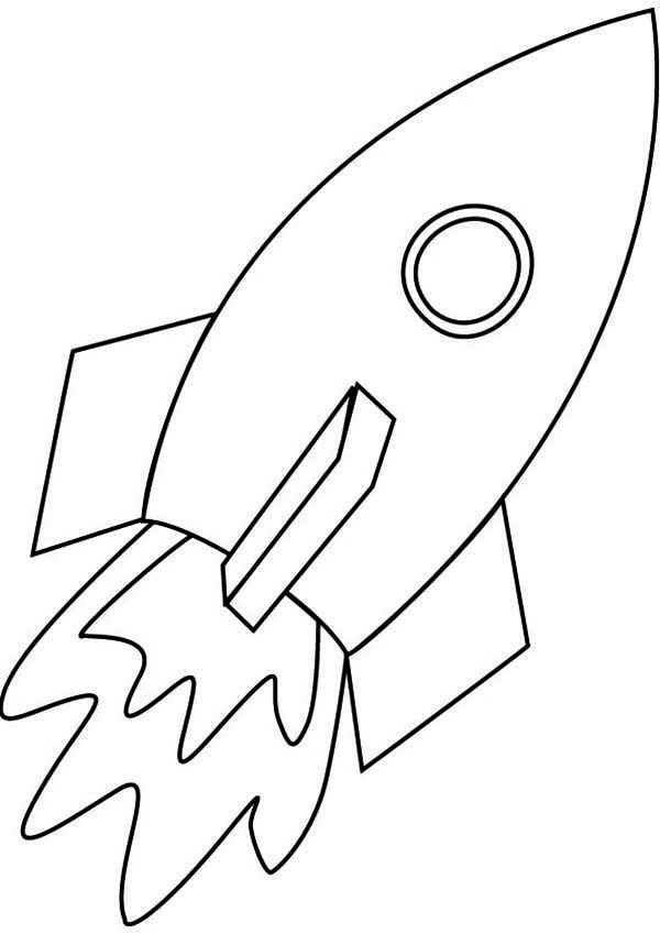 Free printable Rocket coloring page #140158 from Transportation collection