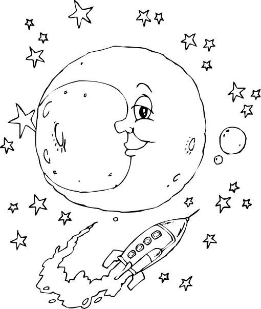 Free printable Rocket coloring page #140210 from Transportation collection