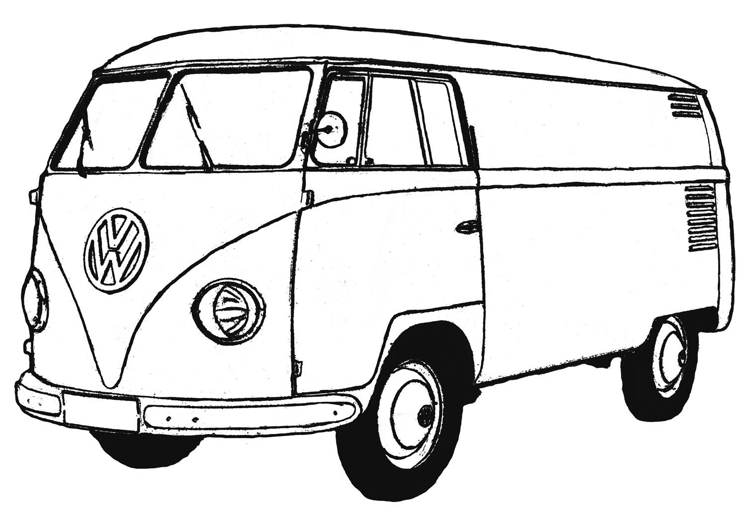 Free printable Van coloring page #145127 from Transportation collection