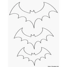 Bat - Free printable coloring pages