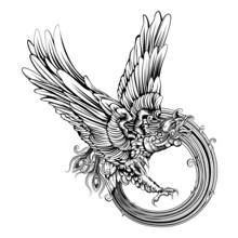 Eagle (Animals) coloring page #319 to print and color