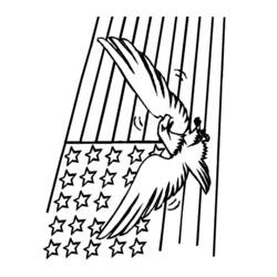 Eagle (Animals) coloring page #332 to print and color