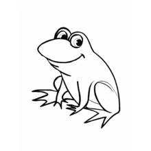 Frog (Animals) coloring page #7573 to print and color
