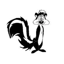 Skunk - Free printable coloring pages
