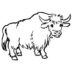 Taurus (Animals) coloring page #13817 to print and color