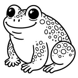 Toad (Animals) coloring page #218467 to print and color