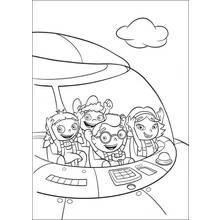 Little Einsteins - Free printable coloring pages
