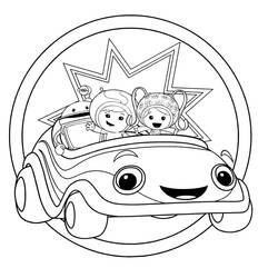 Team Umizoomi - Free printable coloring pages