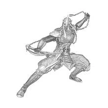 Samurai (Characters) coloring page #107363 to print and color