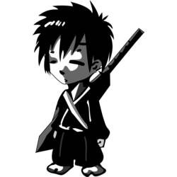 Samurai (Characters) coloring page #107366 to print and color