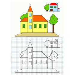 Grid - Free printable coloring pages