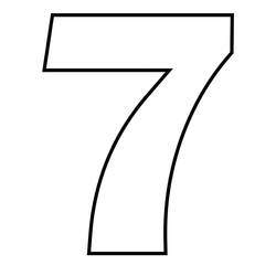 Number (Learning and Education) coloring page #192735 to print and color