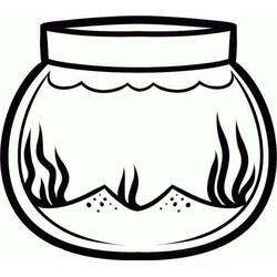 Aquarium (Objects) coloring page #184546 to print and color