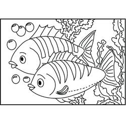 Aquarium (Objects) coloring page #184555 to print and color